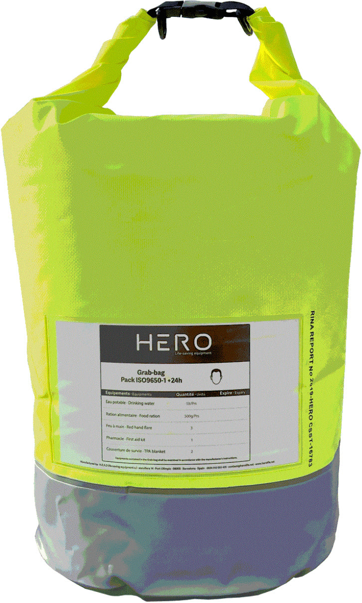 HERO Grab Bag 4 personer ISO 9650-1 +24H