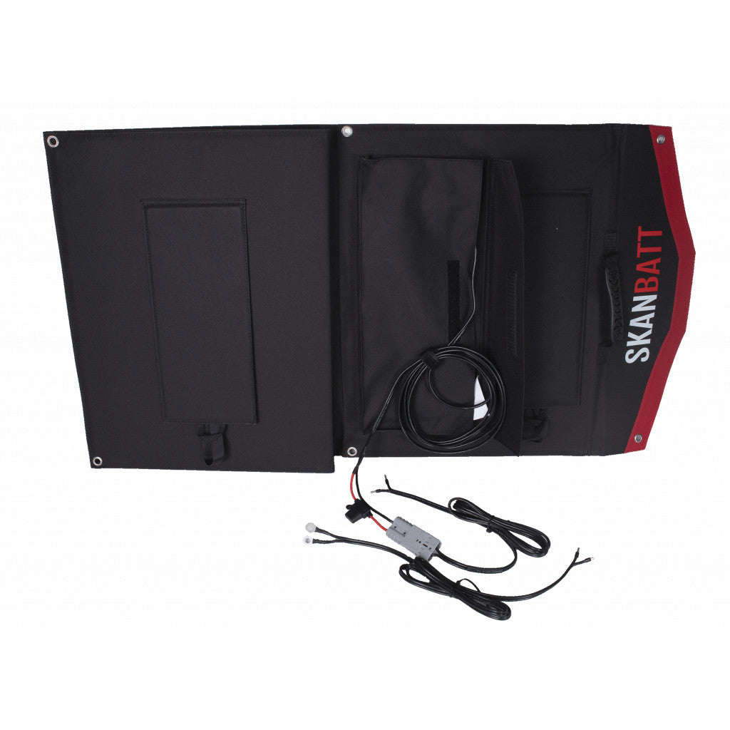 SKANBATT Sammenleggbart Solcellepanel 180W