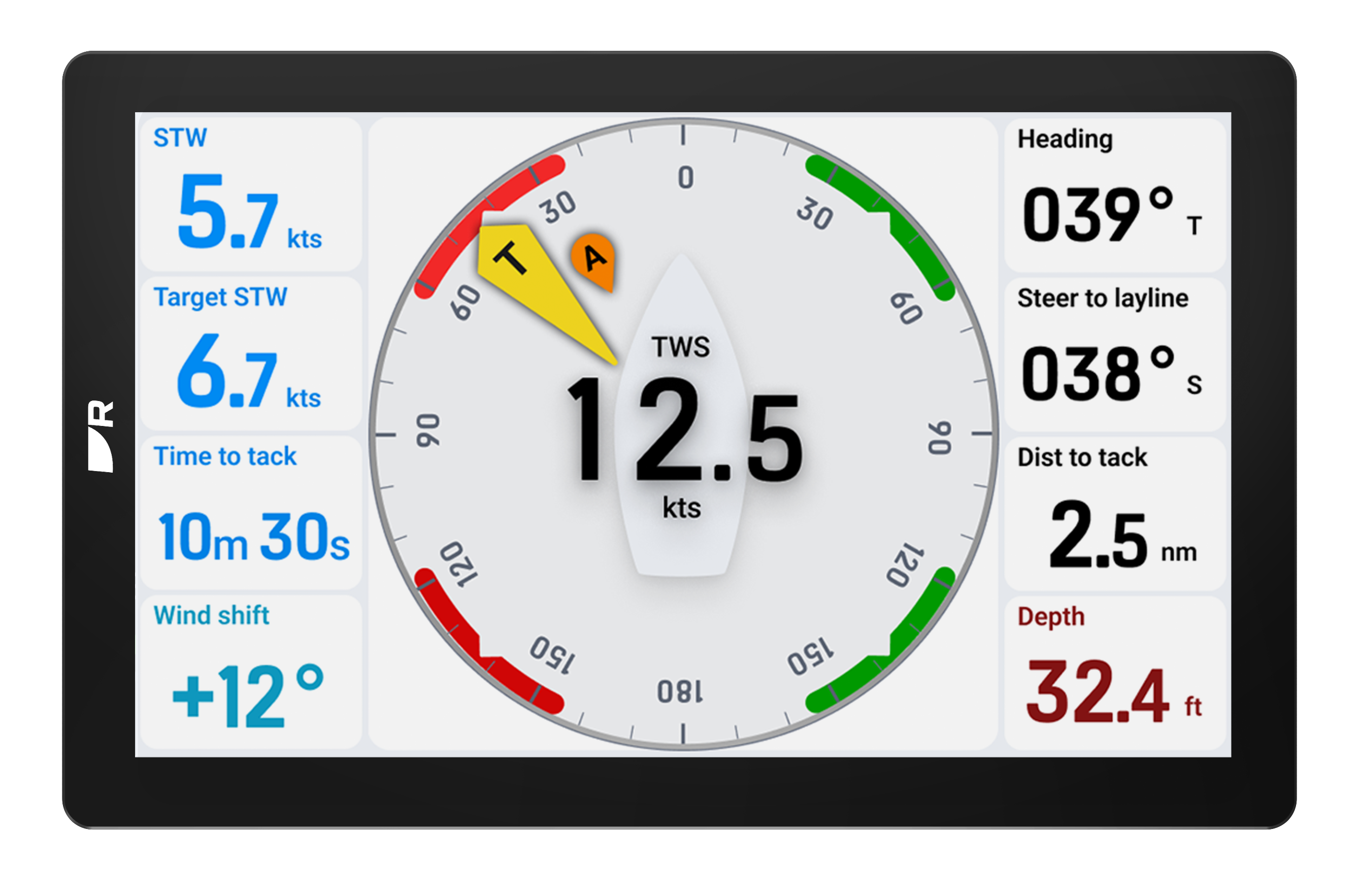 Raymarine Alpha 9 Performance instrument
