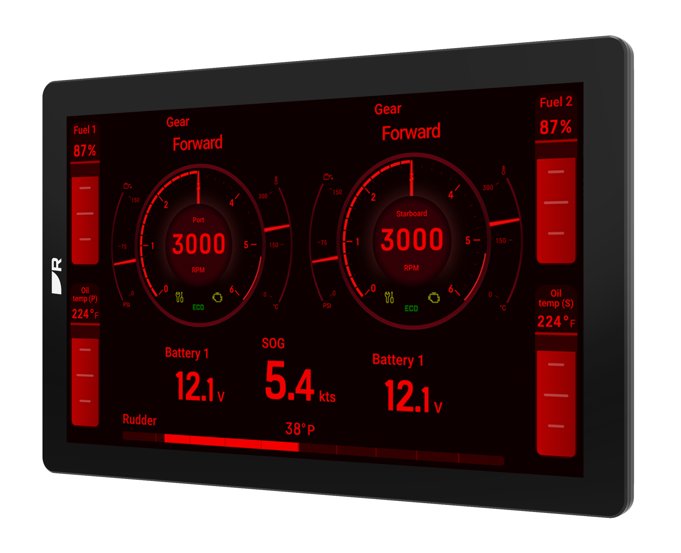 Raymarine Alpha 9 Performance instrument