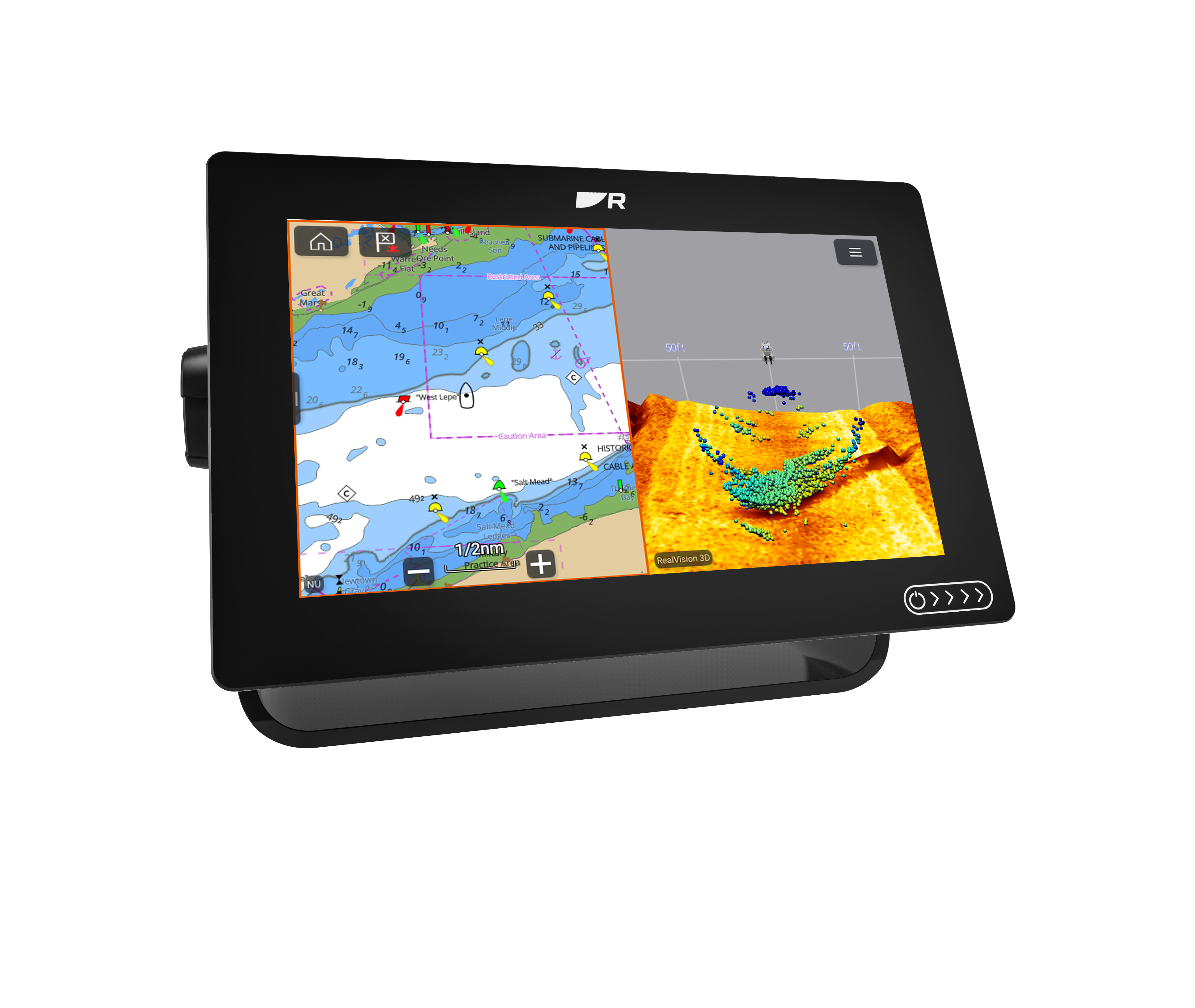 Raymarine Axiom+ 9RV - Multifunksjonsskjerm