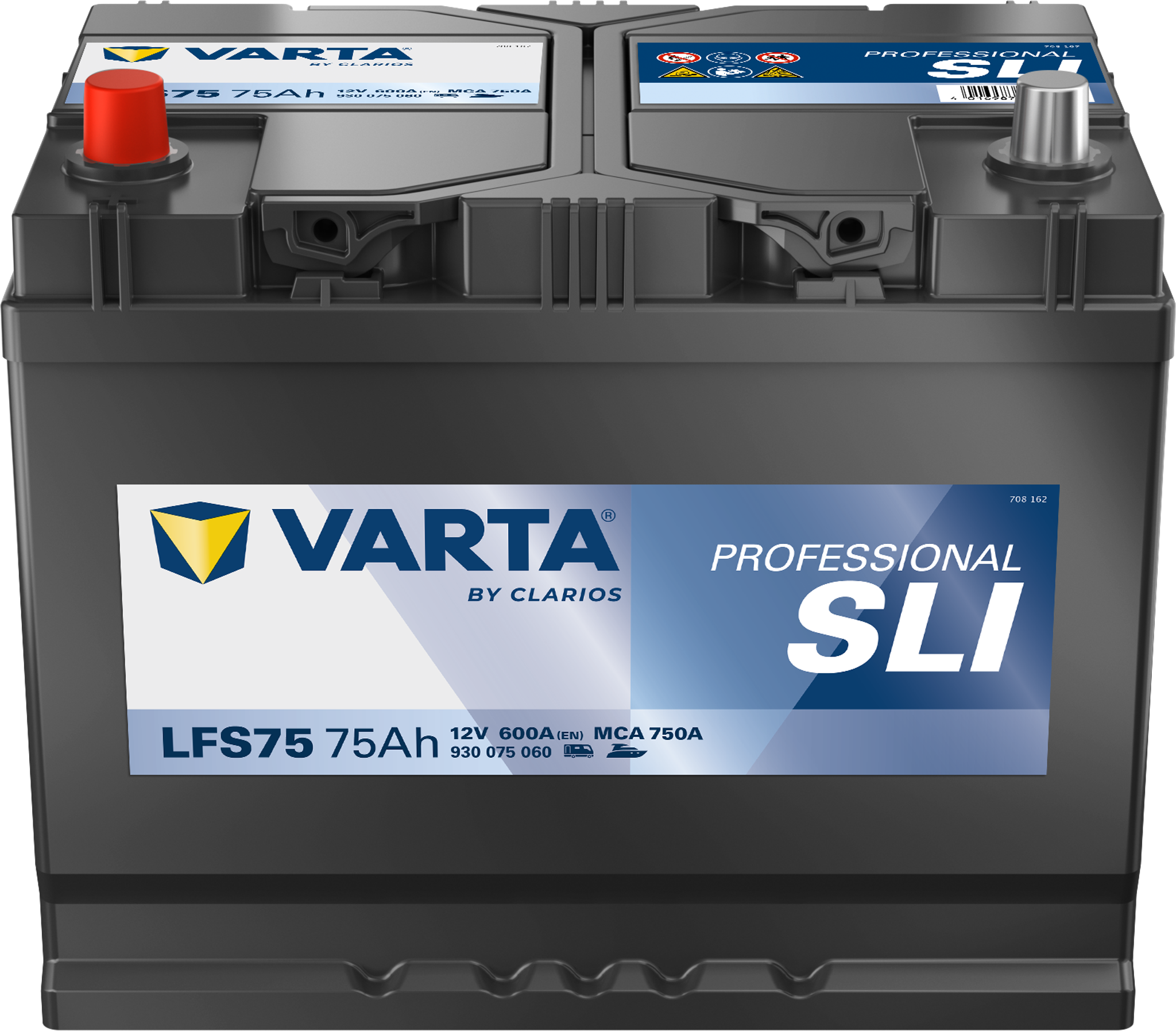 VARTA Fritidsbatteri 12V 75AH 600CCA