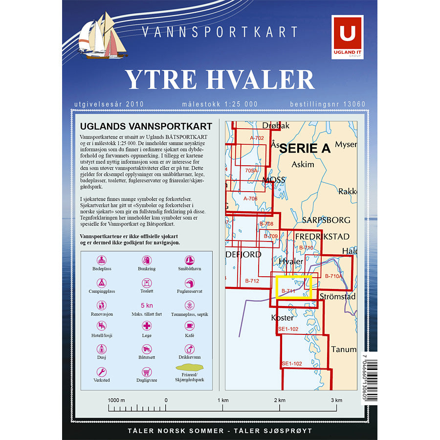 Kart papir vannsport