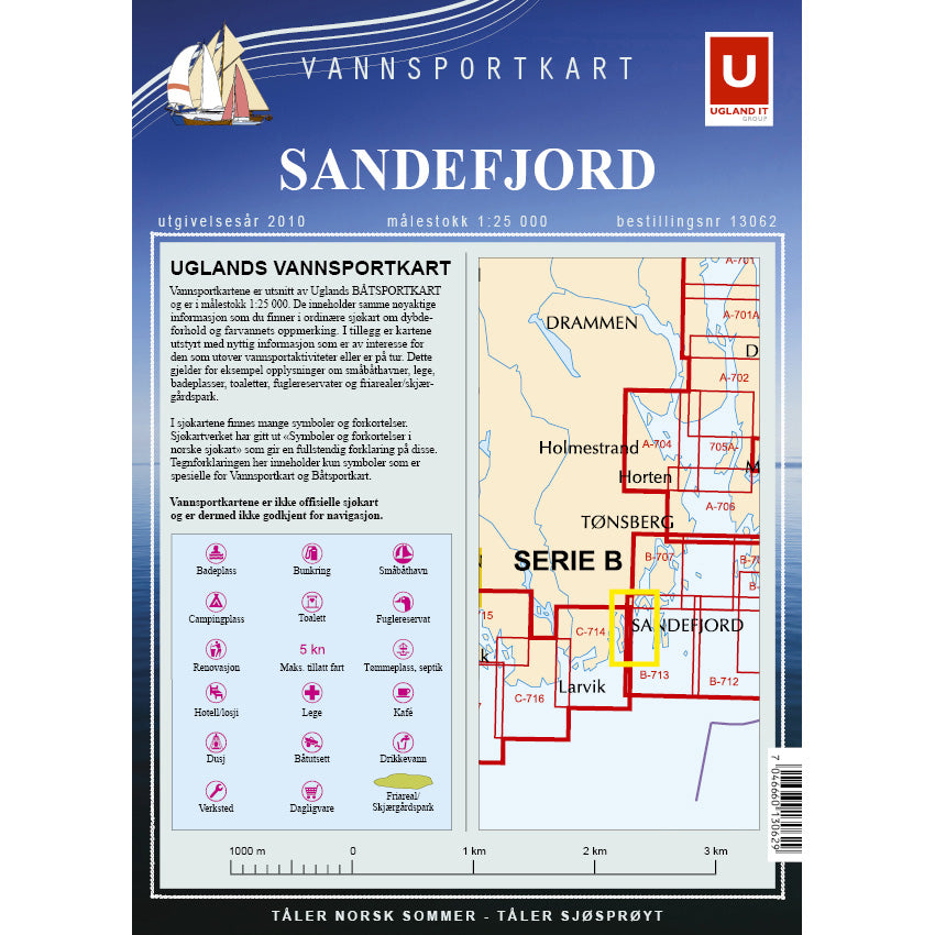 Kart papir vannsport