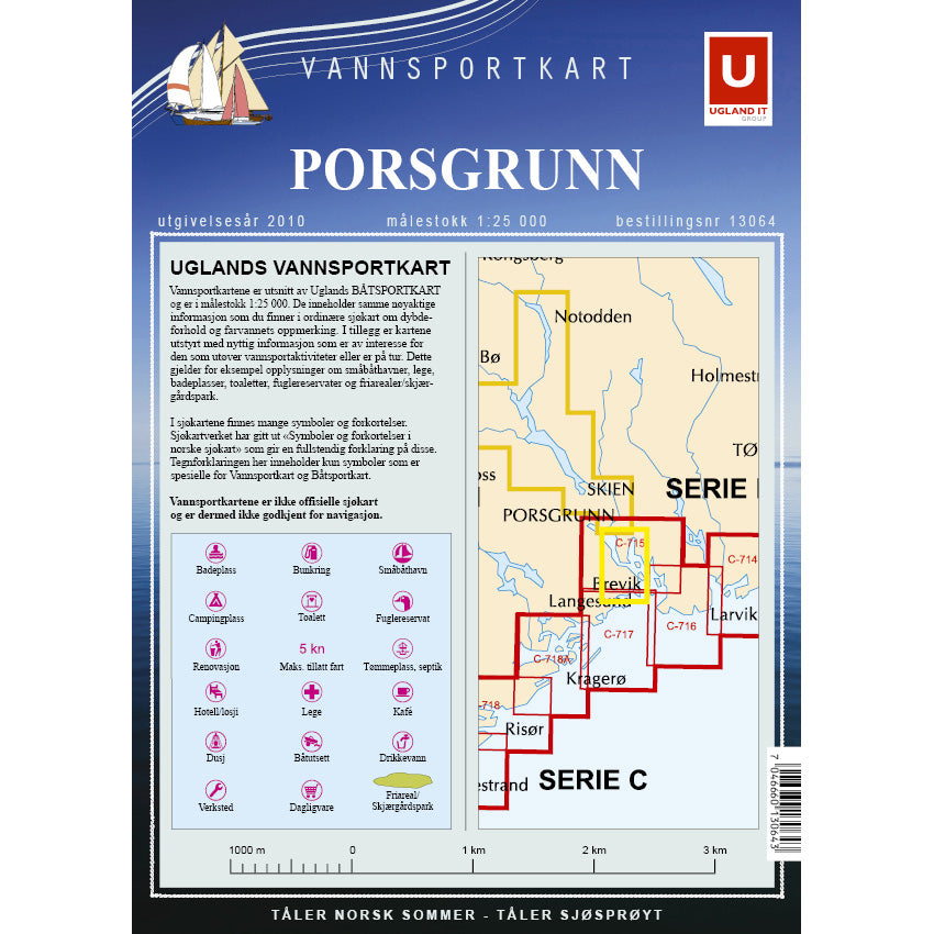 Kart papir vannsport