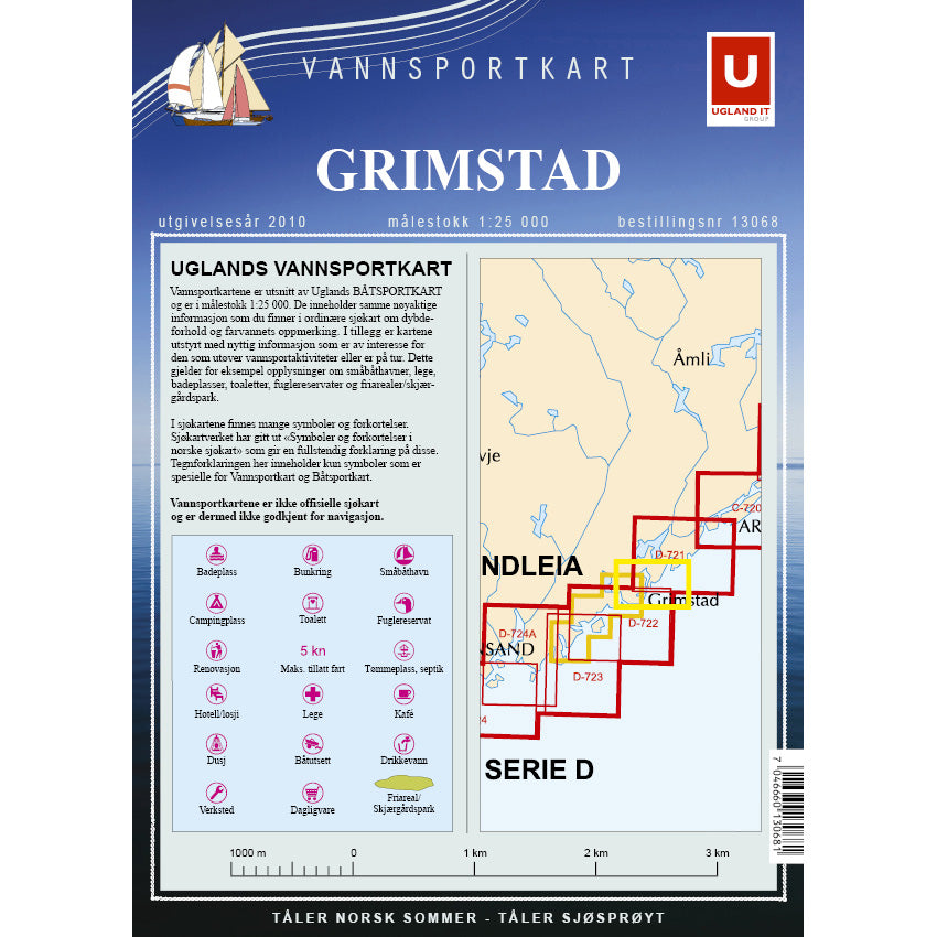 Kart papir vannsport