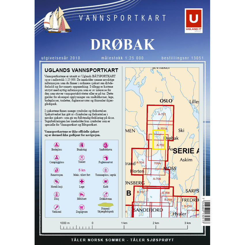 Kart papir vannsport