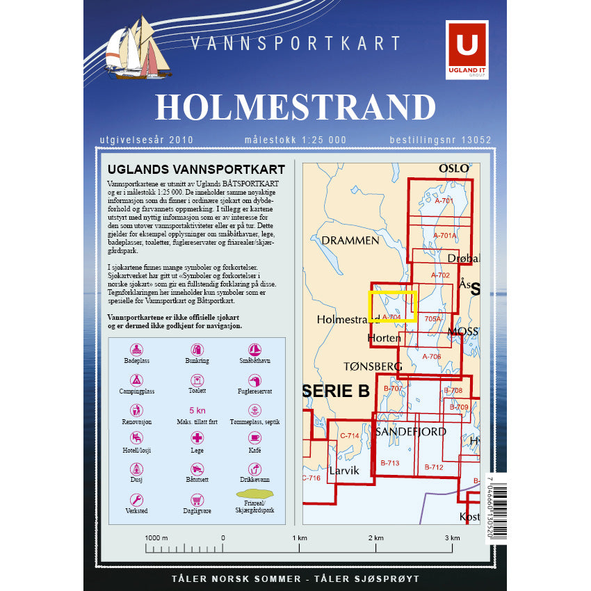 Kart papir vannsport