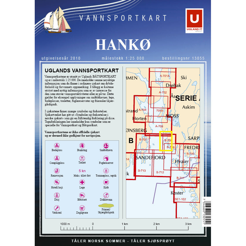 Kart papir vannsport