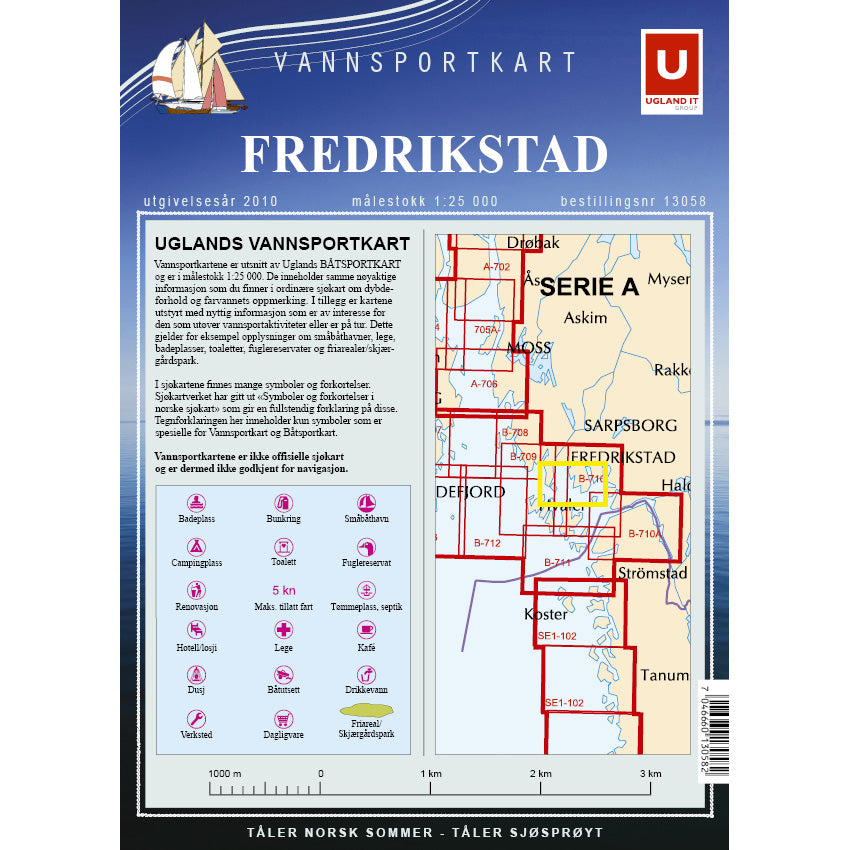 Kart papir vannsport