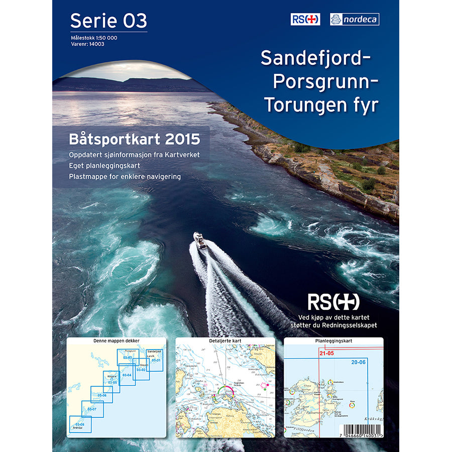 Kart papir båtsport Serie 1-40