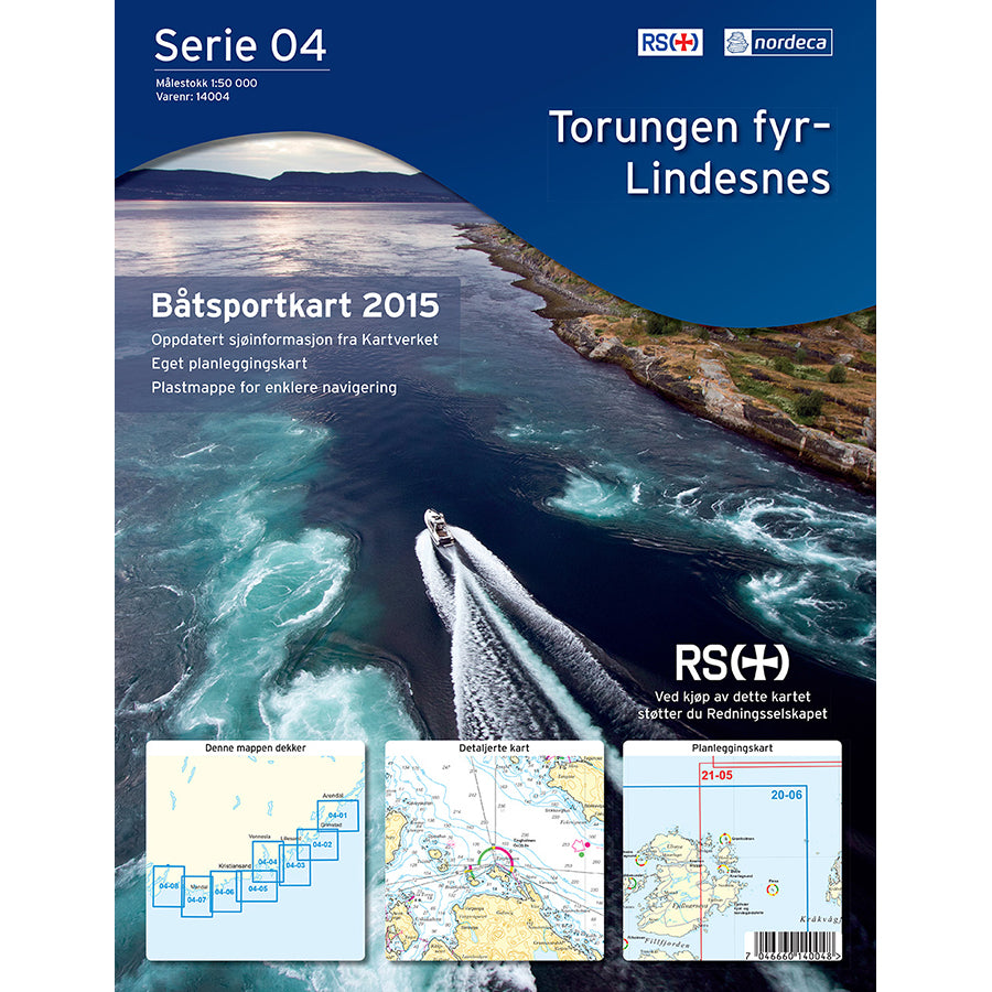 Kart papir båtsport Serie 1-40