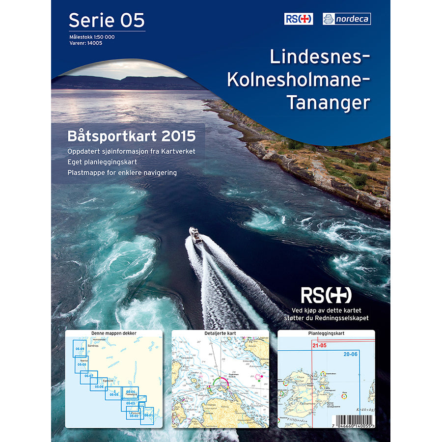 Kart papir båtsport Serie 1-40