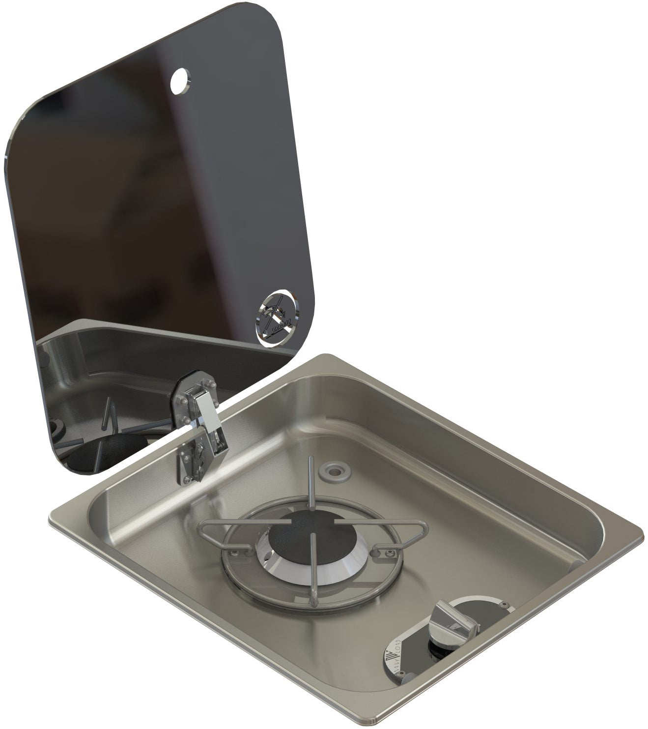 NavyLoad Stainless Steel Hob 1 gasskoketopp
