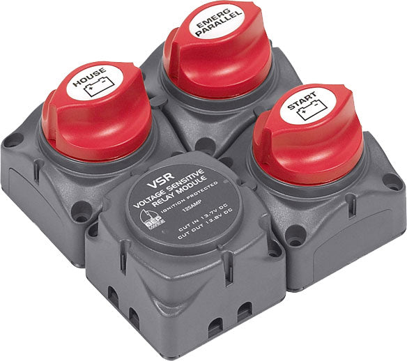 Batteriladekontroll komplett, kvadratisk - BEP