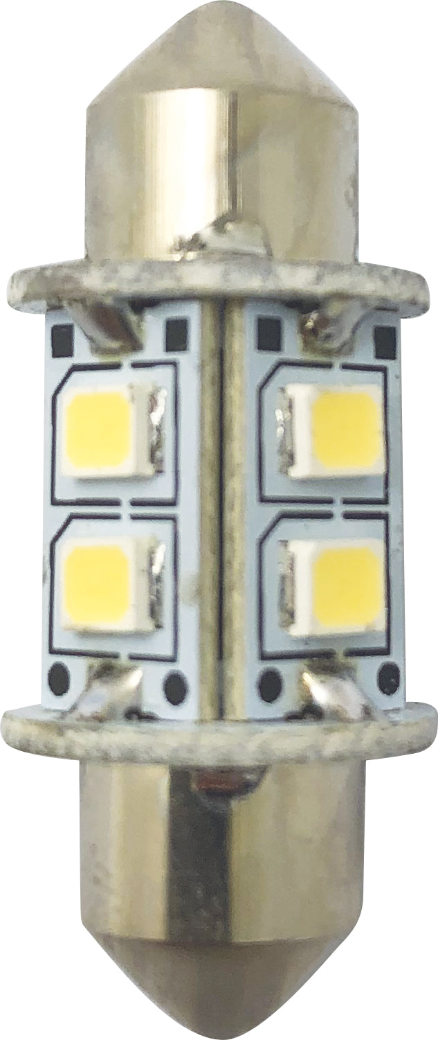 1852 LED lanternepære festoon 2-pk
