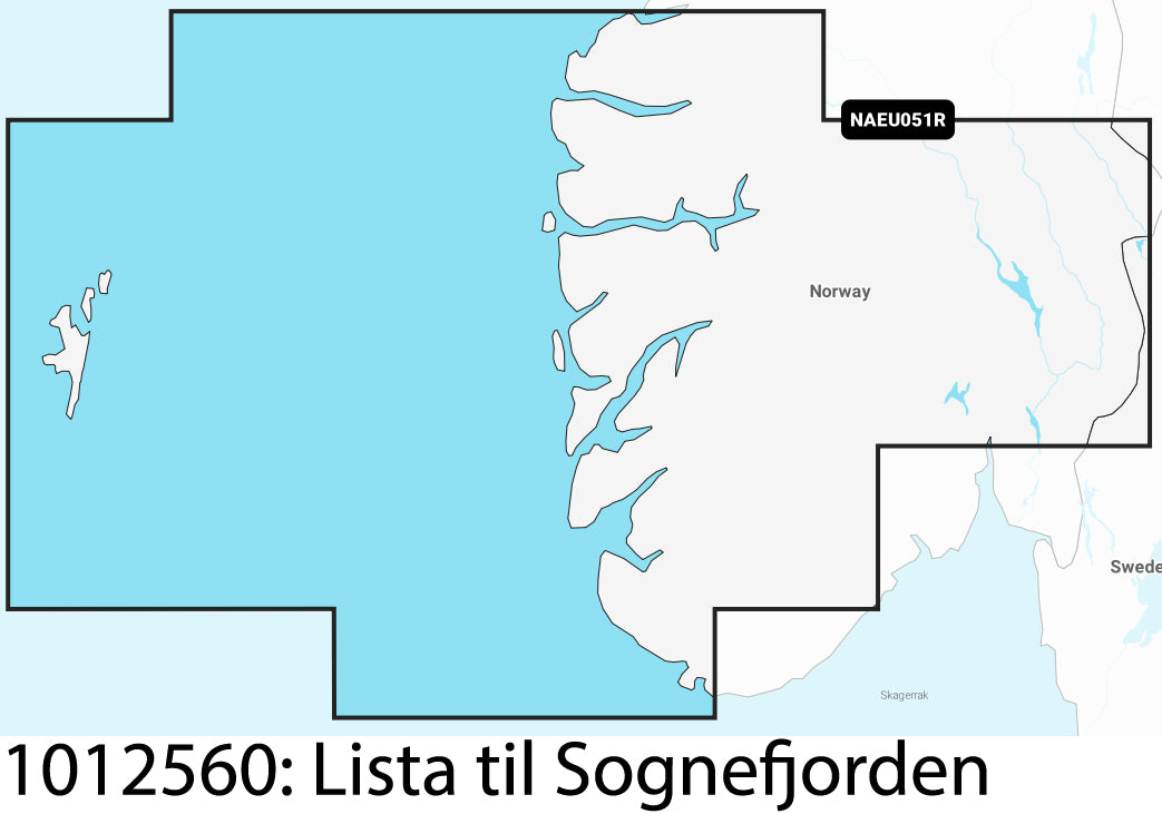 Navionics+ Regular kart til kartplotter