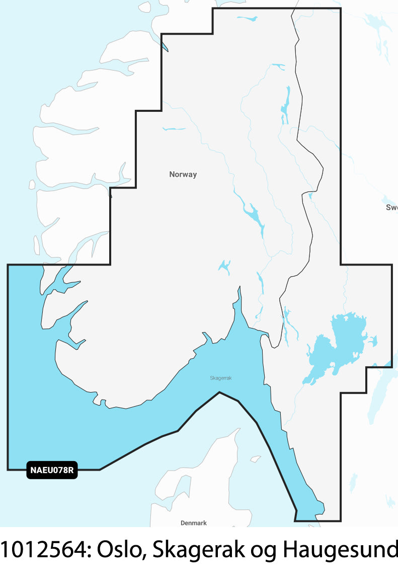 Navionics+ Regular kart til kartplotter
