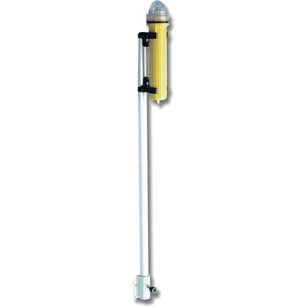 Ankerlanterne, batteri, avtagbar på mast