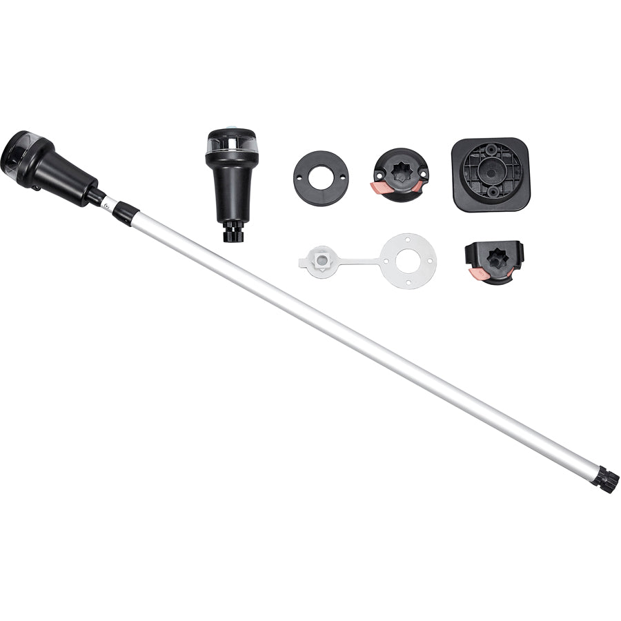 Batterilanterne LED, Sett m/mast