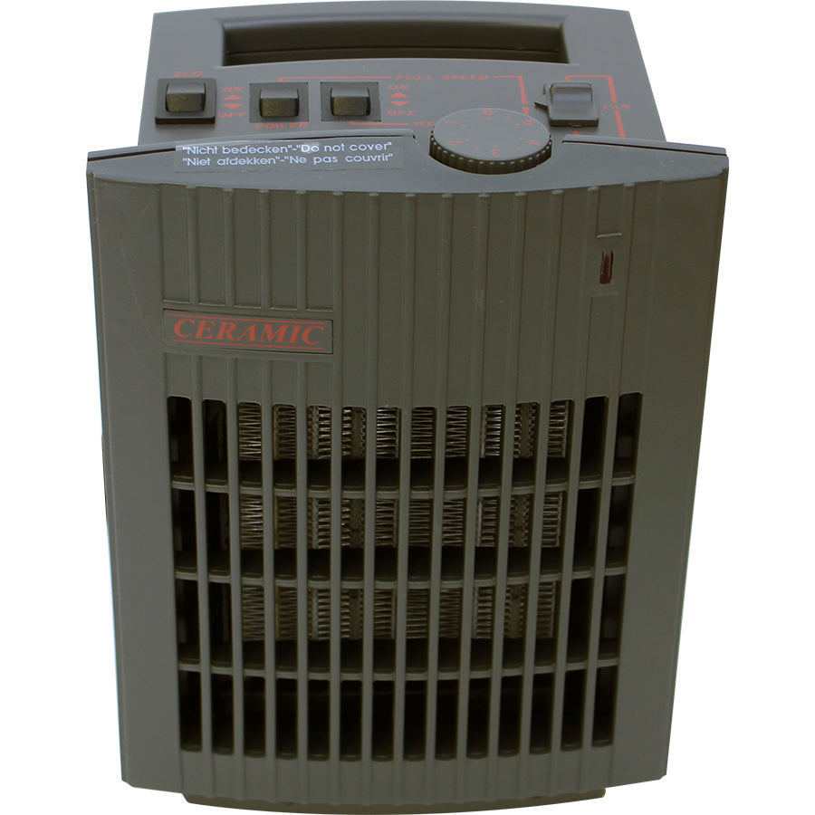 Vifteovn keramisk 230V, 200-1500 W