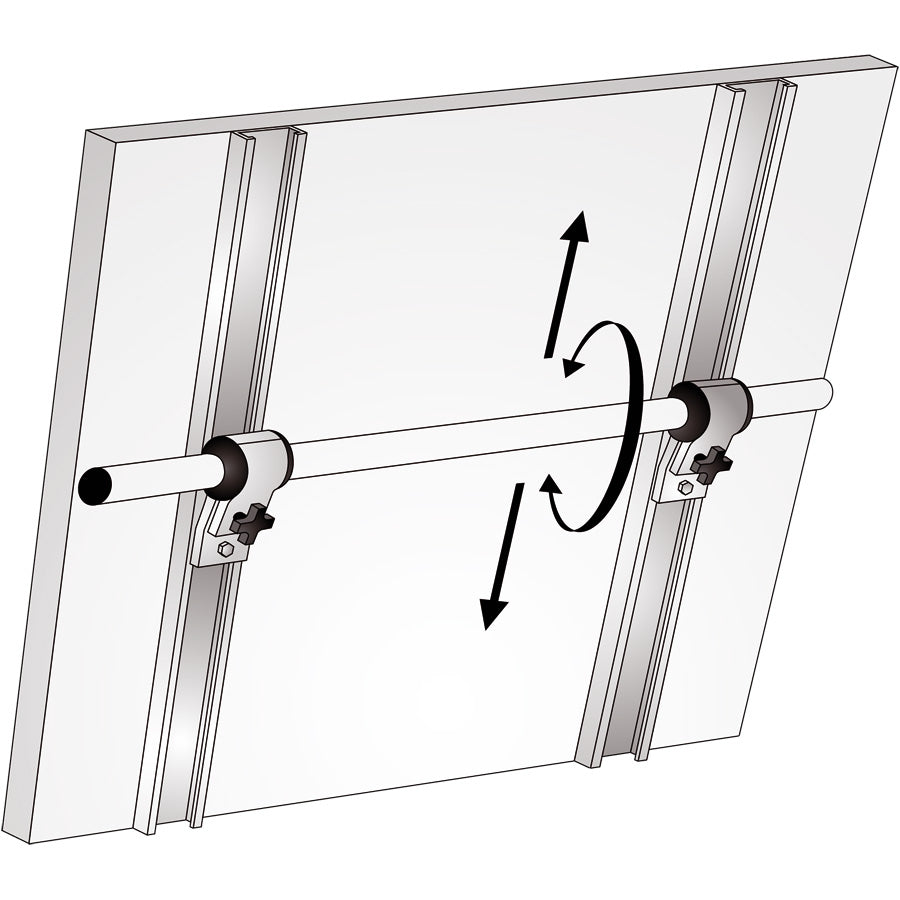 NOA solpanelholder, justerbar