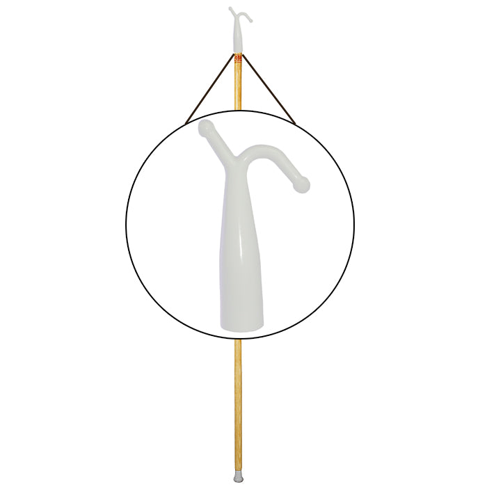 Båtshake i tre, fast, kraftig, 300 cm