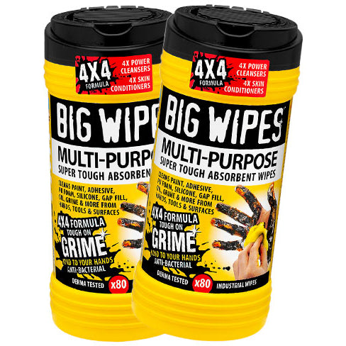 Big Wipes 4x4 Multi 80 tørk