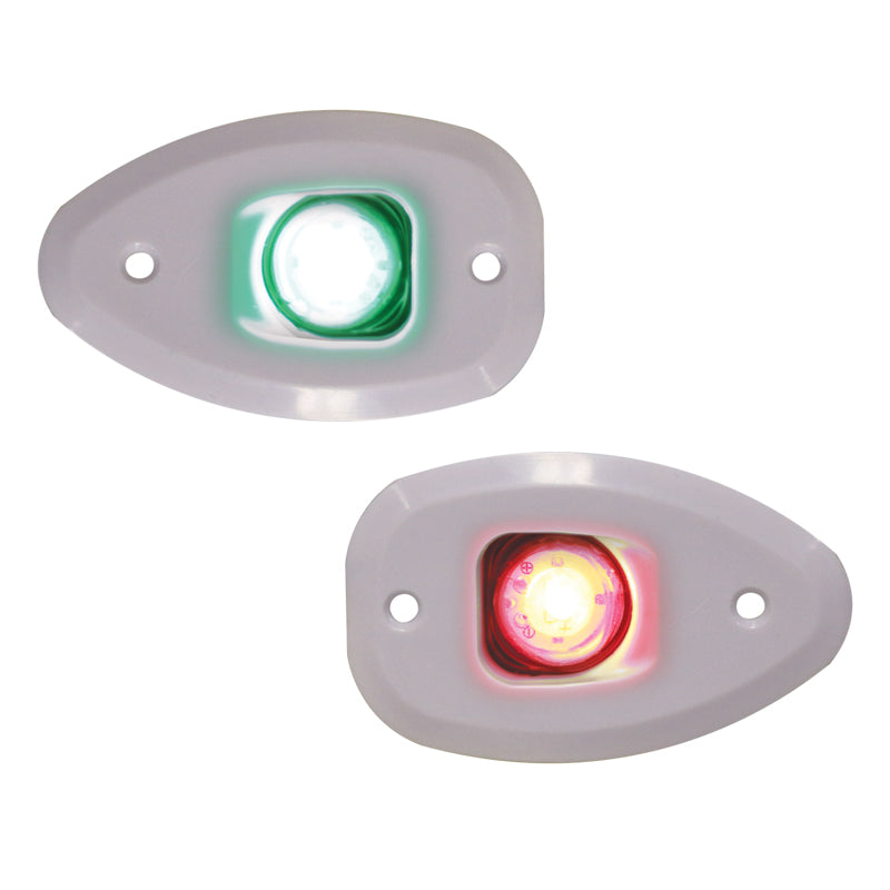 Lalizas Micro LED Styrbord & Babord Lanternesett Flush