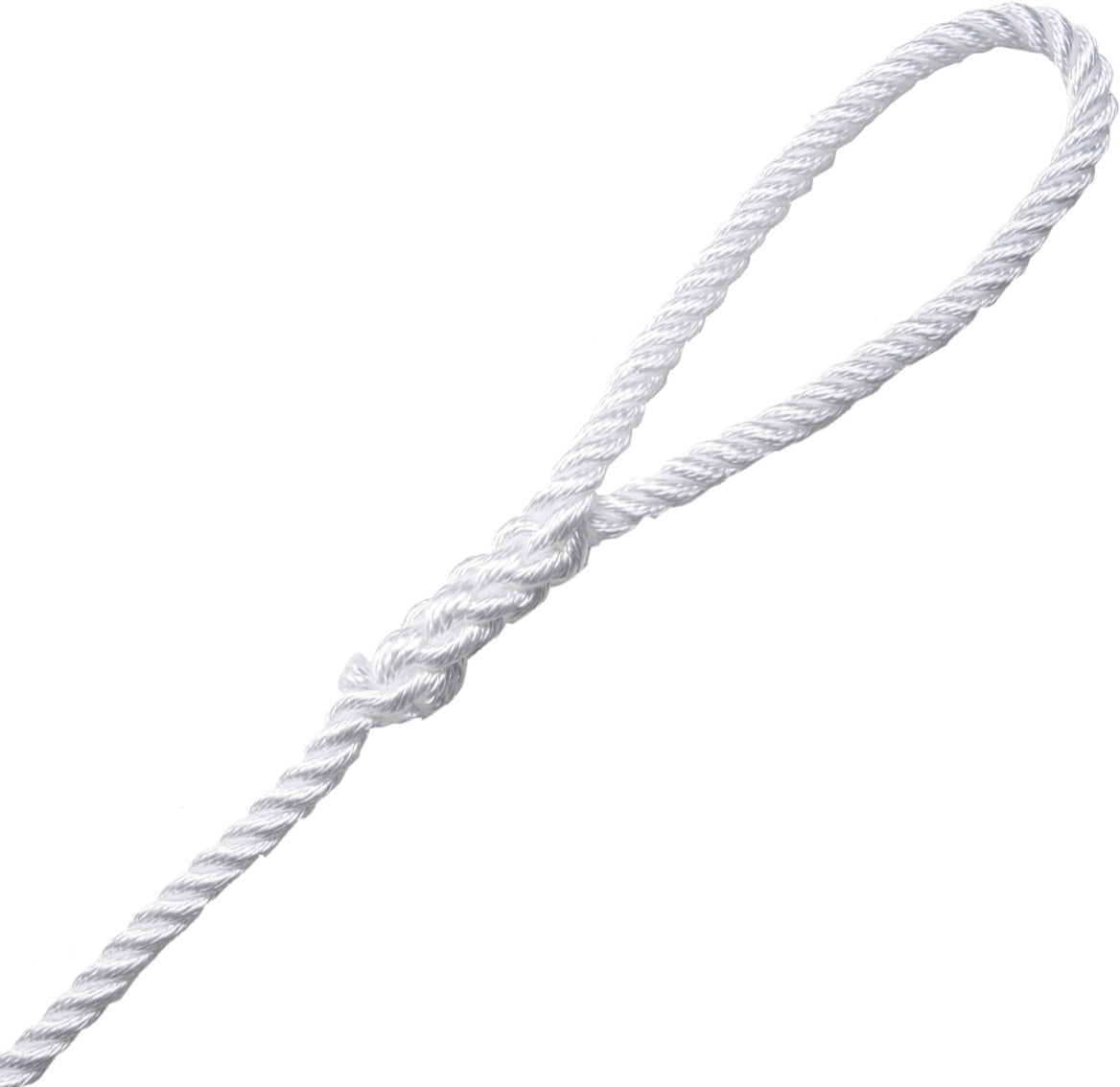 Robline 3-slått fortøyningsline hvit x