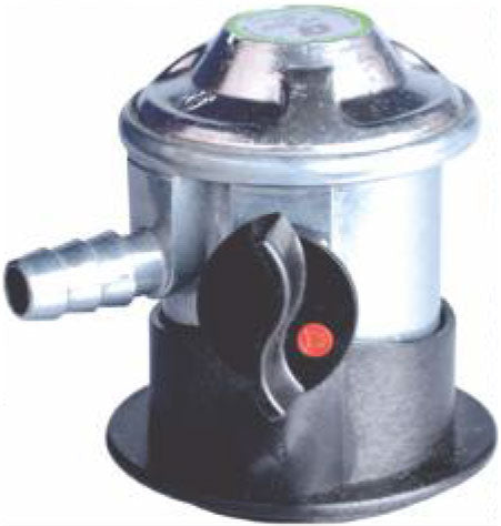 Click-on gassregulator