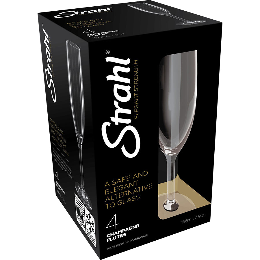 Champagneglass gavepakke - 4 stk