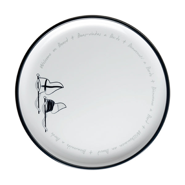 Middagstallerken Welcome Ø25 - 6 stk