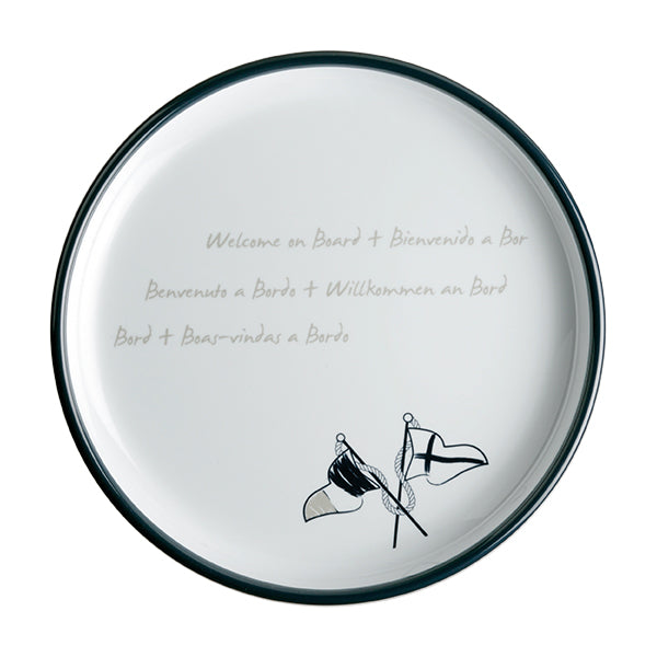 Frokost/dessert tallerken Welcome Ø21 - 6 stk