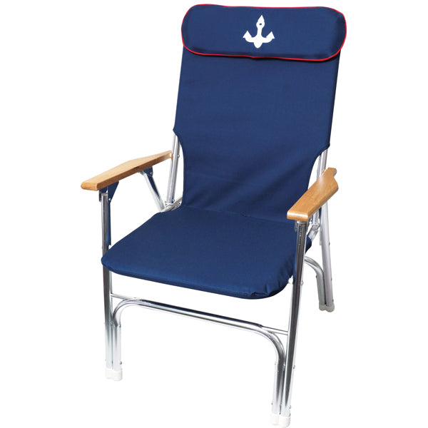 Dekkstol Royal, marineblå