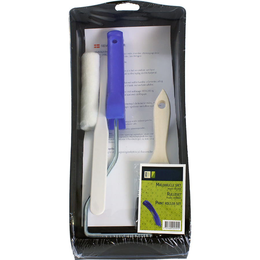 Rullesett 10 cm, 3 deler