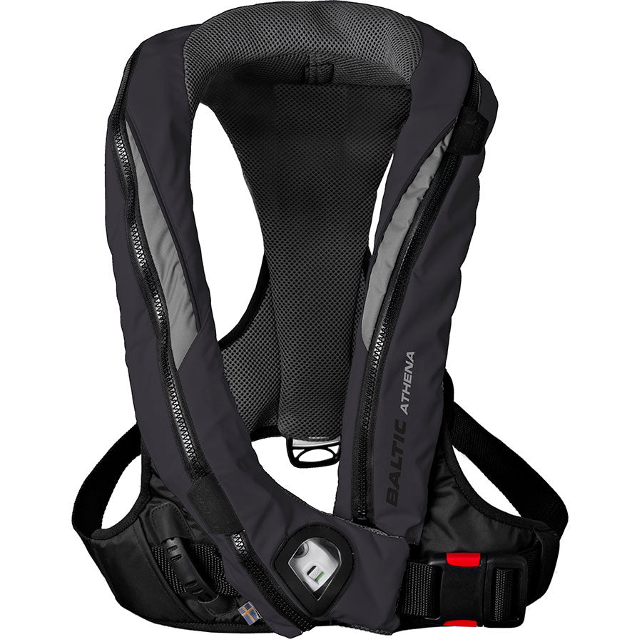 Automatvest Baltic Athena Sort/grå