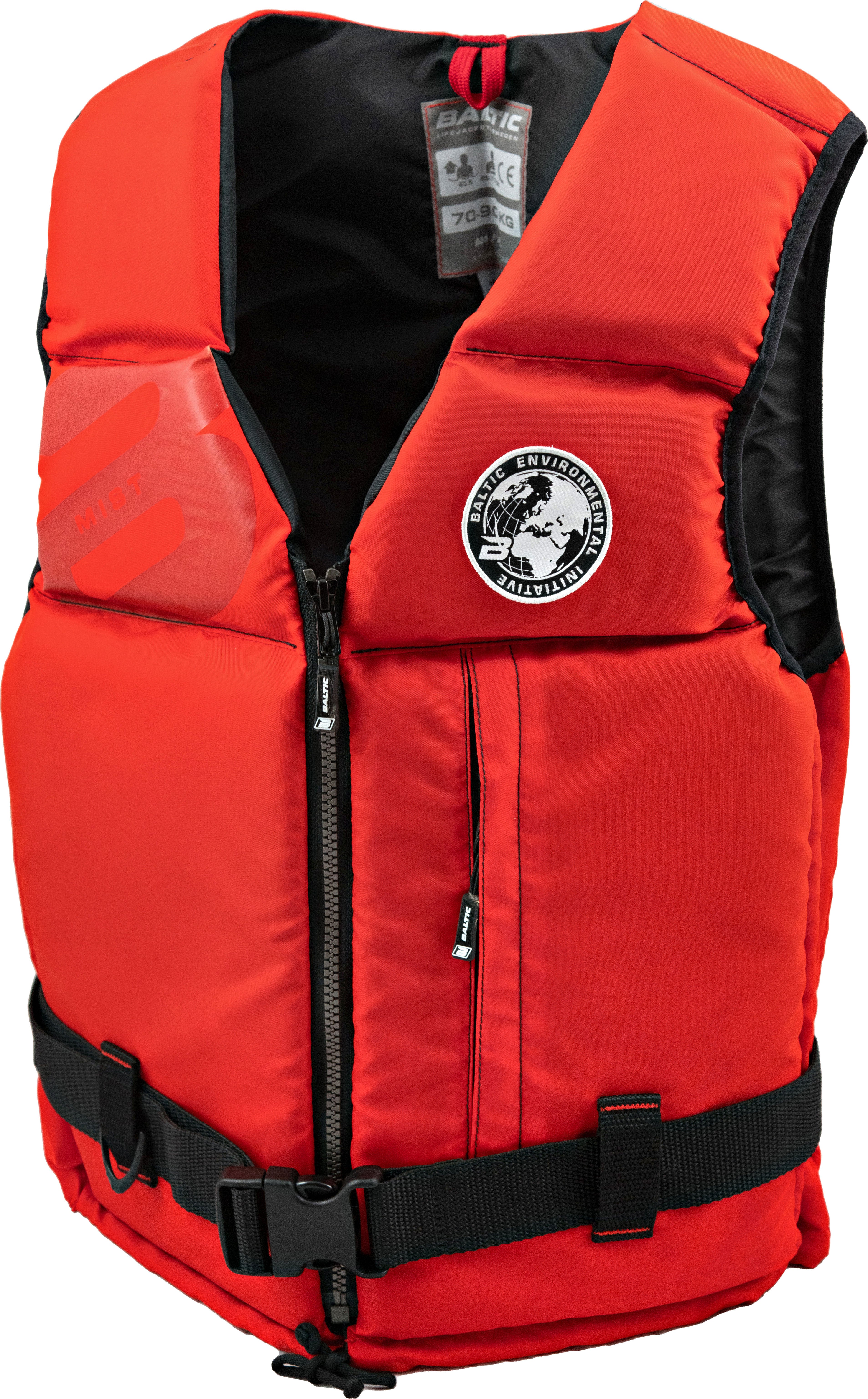 Baltic Mist E.I. Flytevest Rød L (70-90kg)