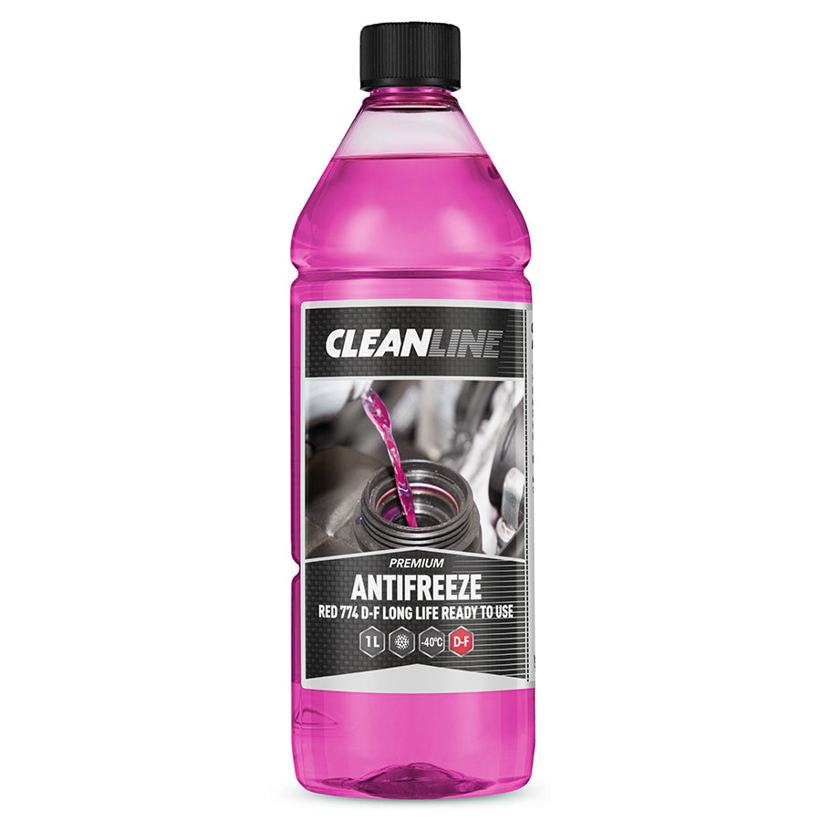 Antifreeze Red Long life, ready to use - 1 l - Blåtind