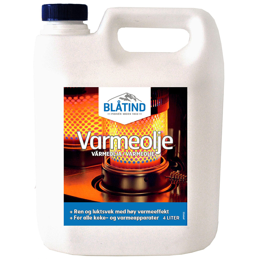 Varmeolje, 4 l - Blåtind