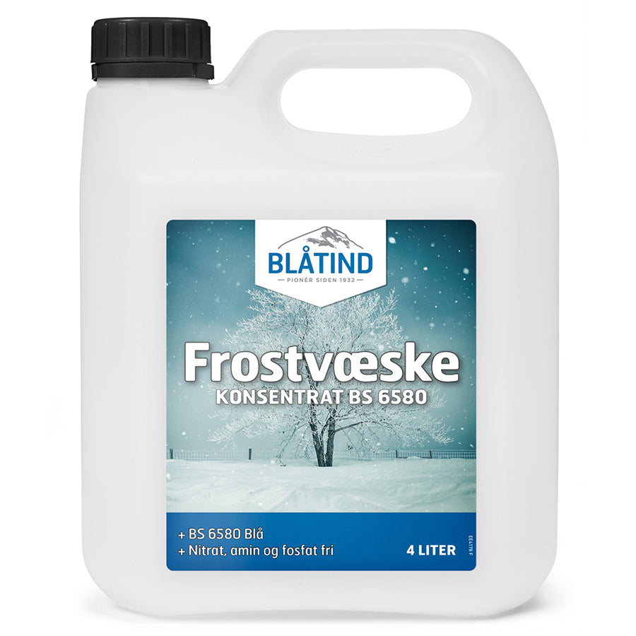 Frostvæske konsentrat, blå 4 ltr. - Blåtind