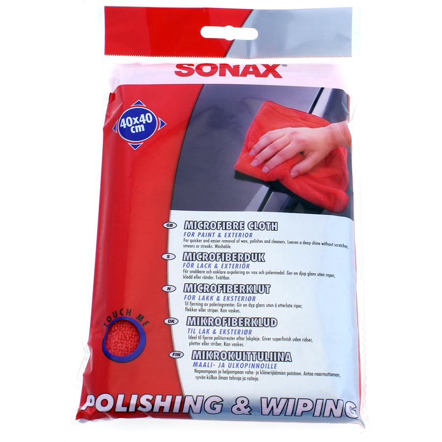 Microfiberklut til lakk og eksteriør