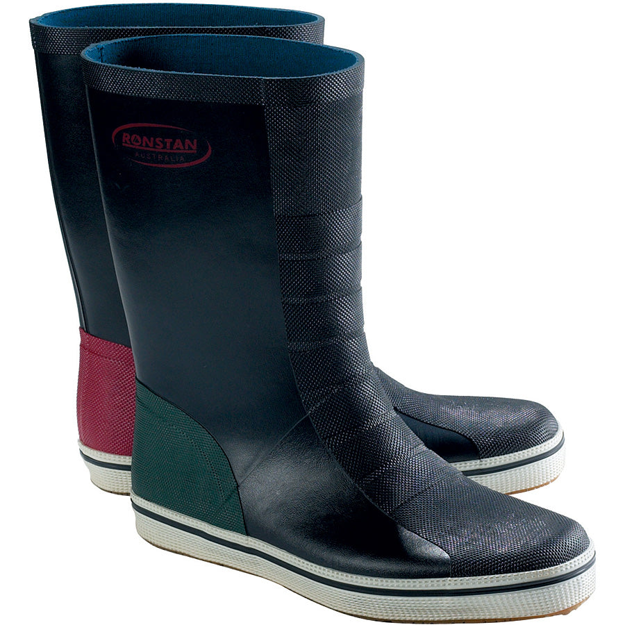 Gummistøvler grå m/lysegrå kort - 1852