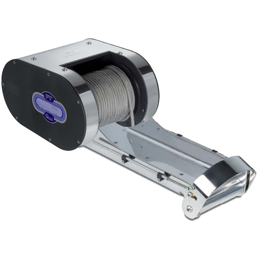 Ankervinsj for tau, Pontoon 700 PTR med tau og bow-roller