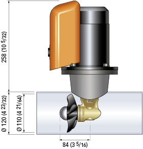Baugpropell KIT, BTQ 185-105 - Quick