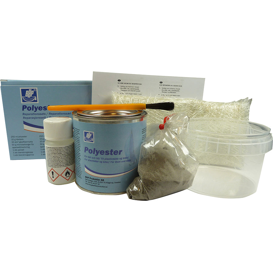 Reparasjonssett til båt