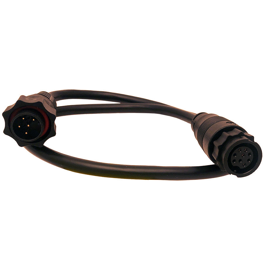 Svingerdapter for 9-pinners svart kontakt til 7-pinners blå