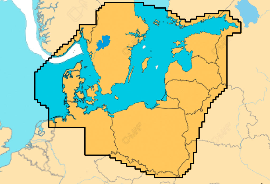 C-Map Reveal X kart for Simrad NSX
