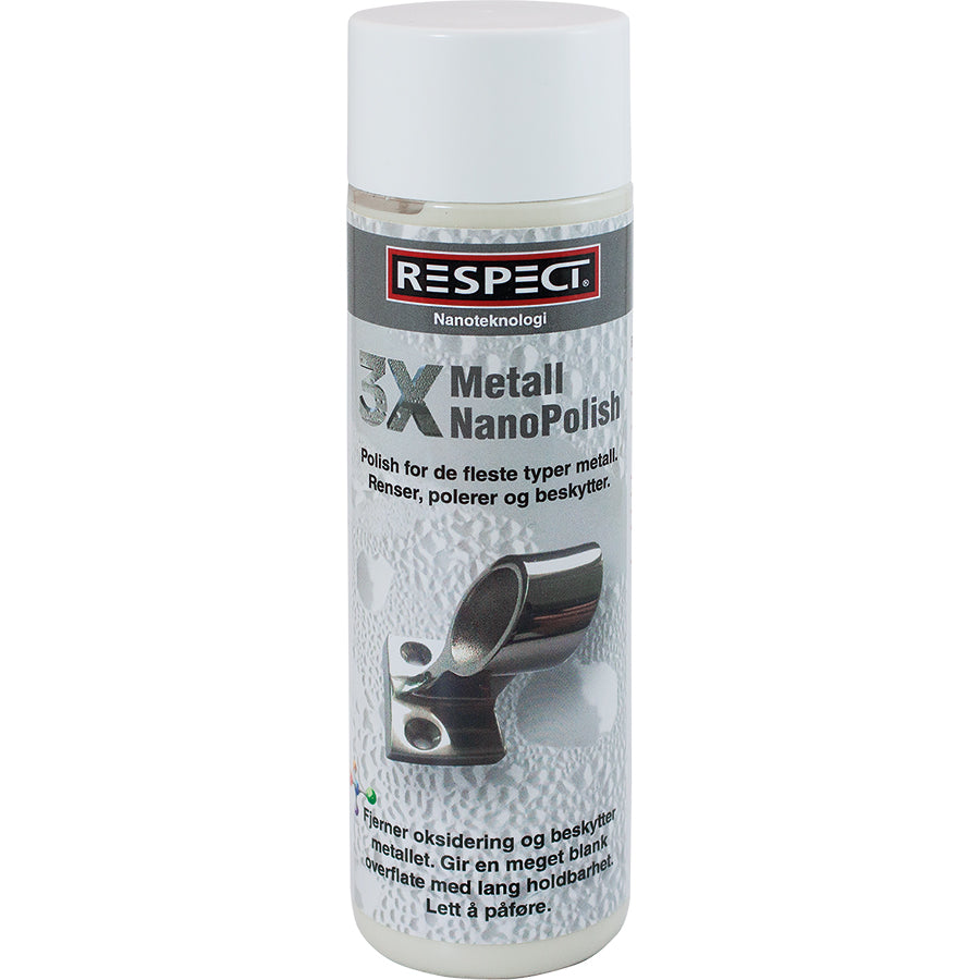 3X Nano Metall 250ml - Respect