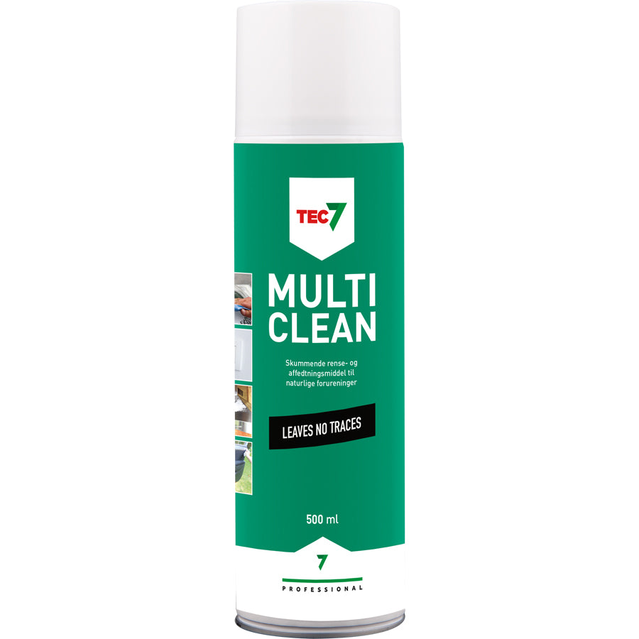 Tec7 Multiclean, skumspray for rask rengjøring